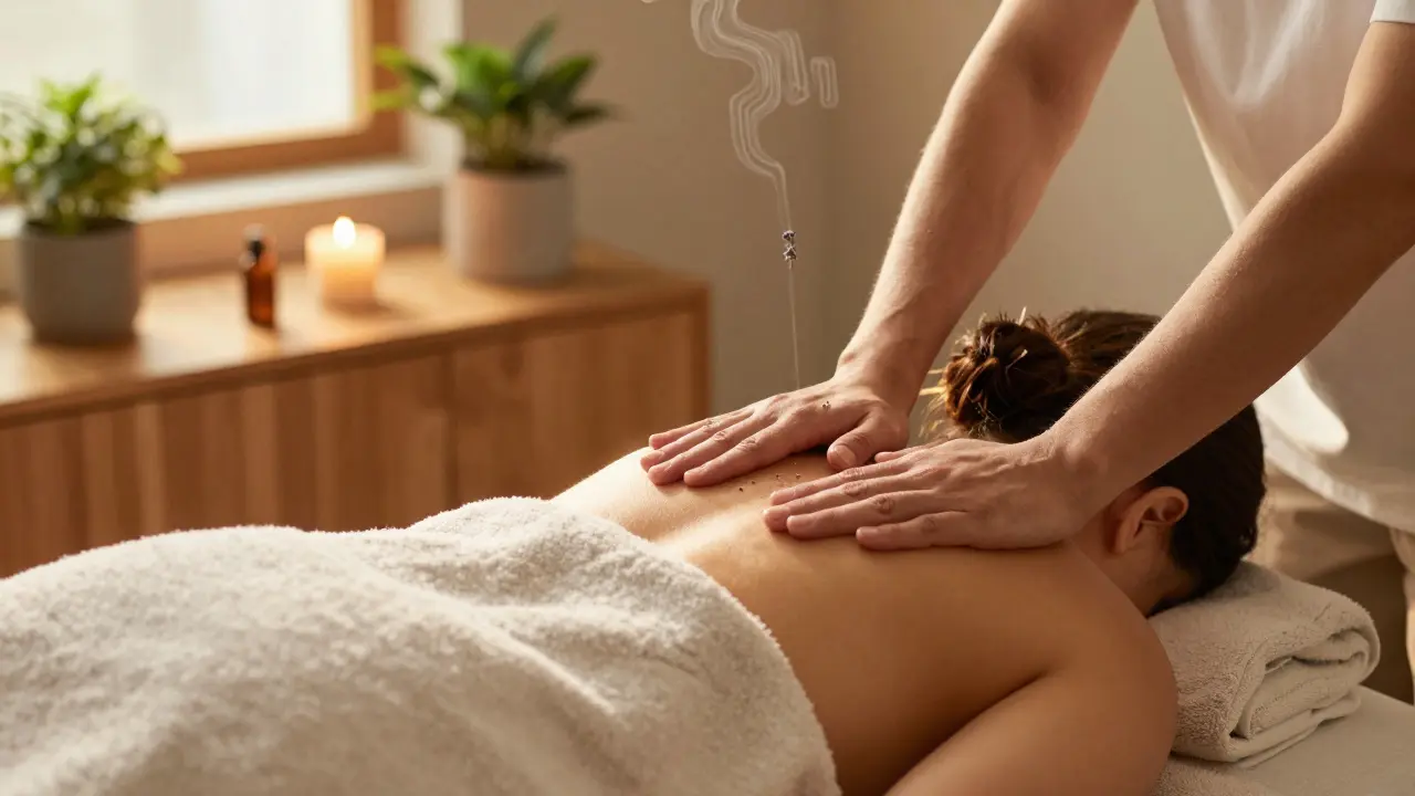 Aromaterapeutická masáž: Přínosy pro tělo a mysl