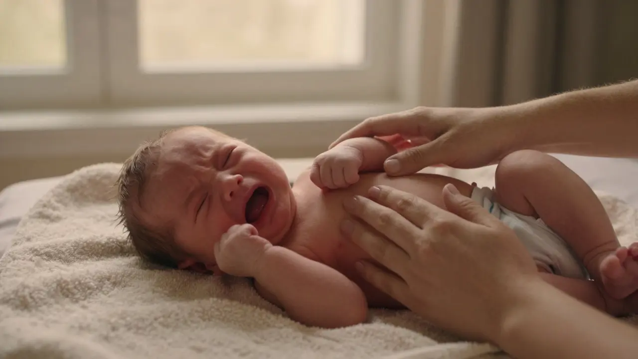 Jak poznat, že miminko bolí bříško: přesné příznaky a co s tím dělat